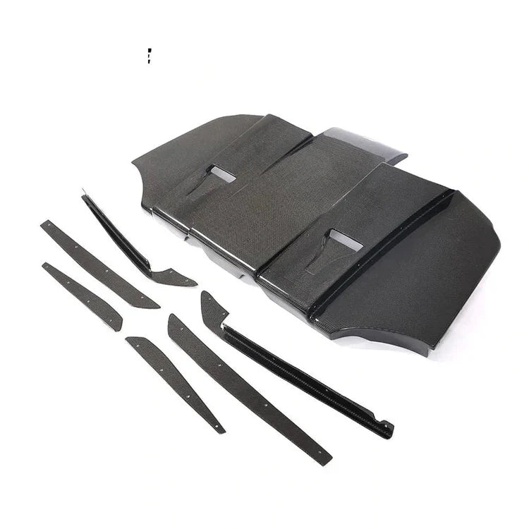 E9X M3 Varis Style Carbon Fiber Rear Diffuser - E90 E92 E93 M3