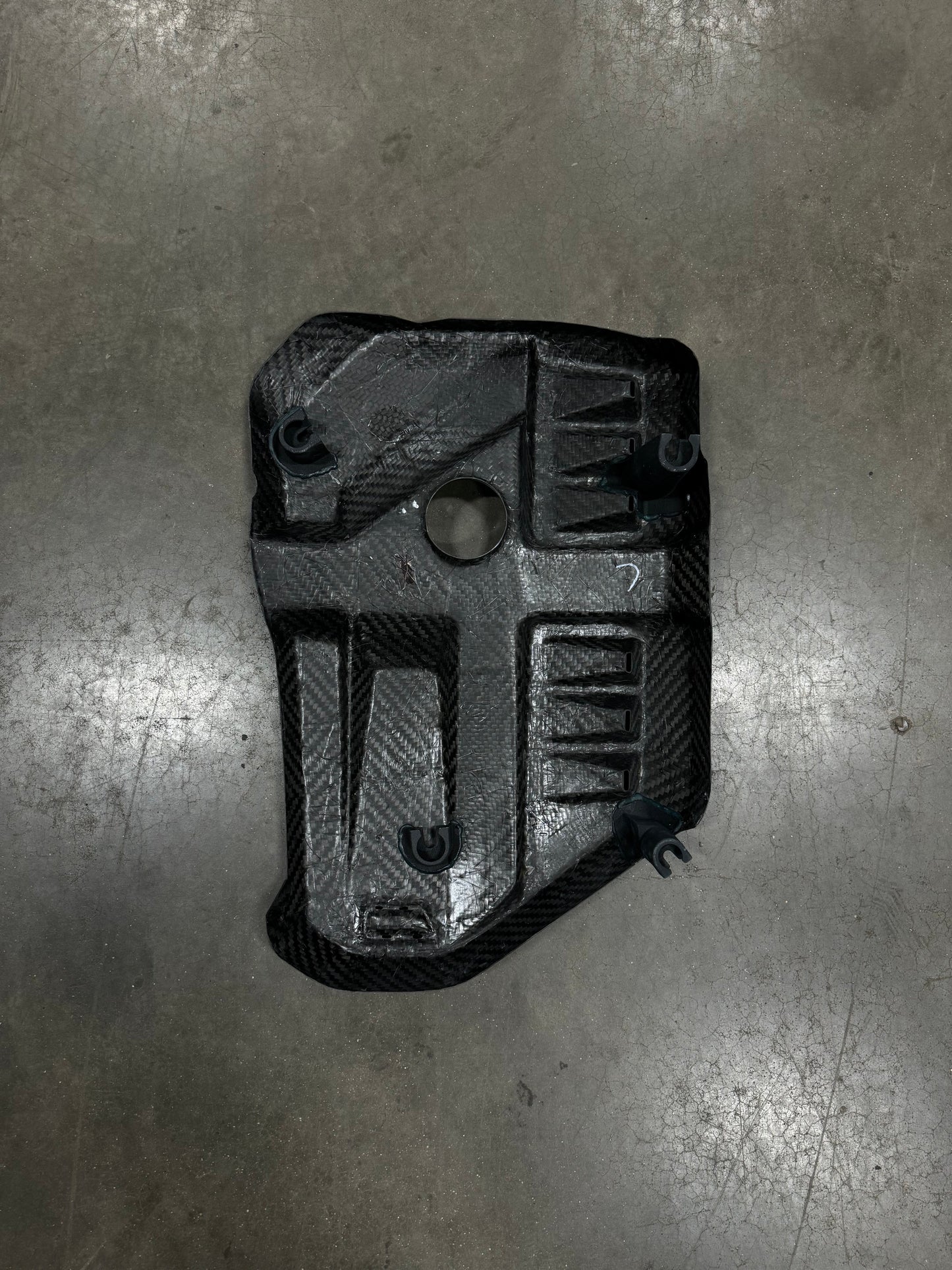 Dry Carbon Fiber Engine Cover Trim (BMW M3 G80 | M4 G82/G83)