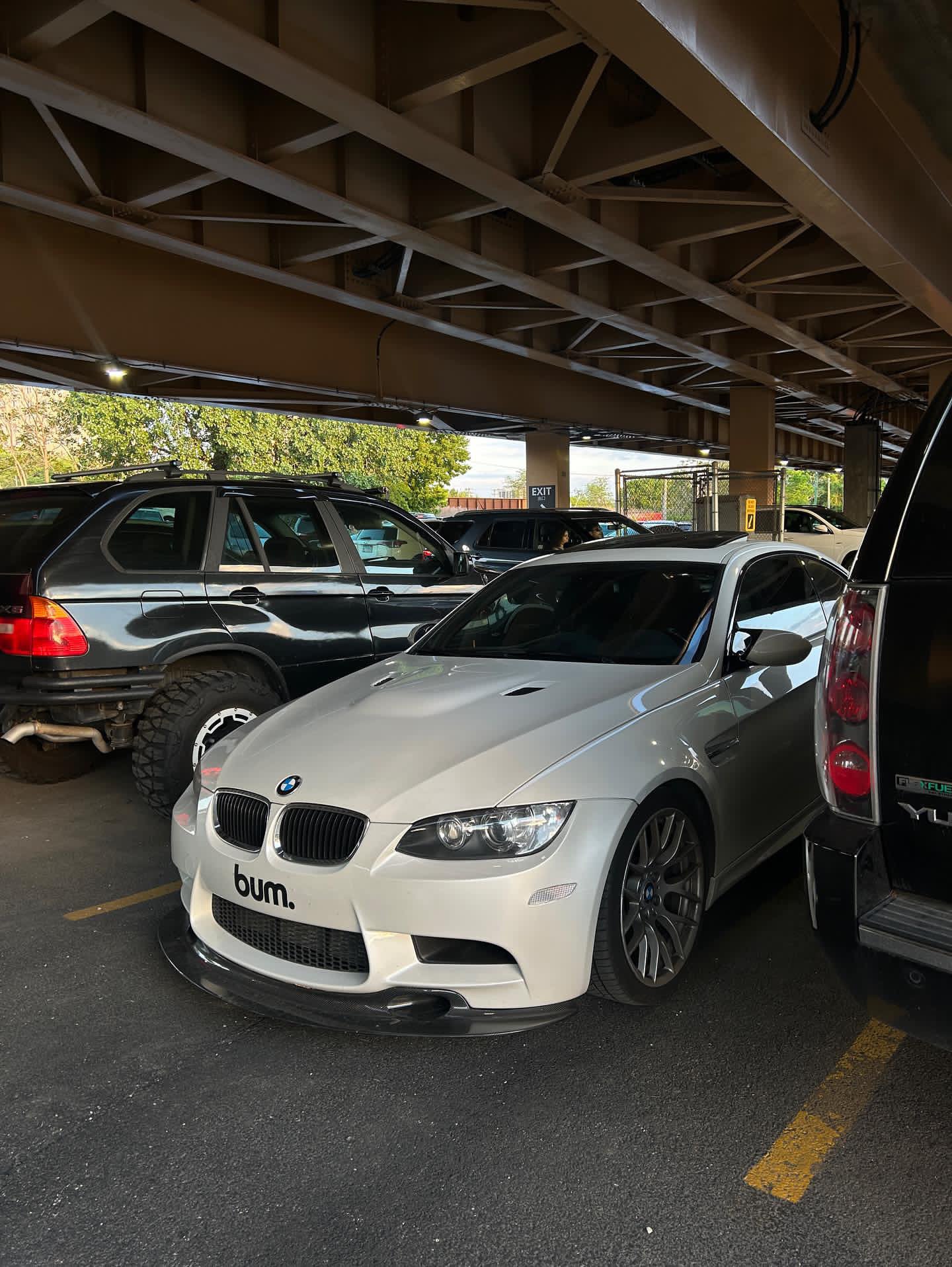 GT4 V1 Carbon Fiber Front Lip - BMW E9X M3