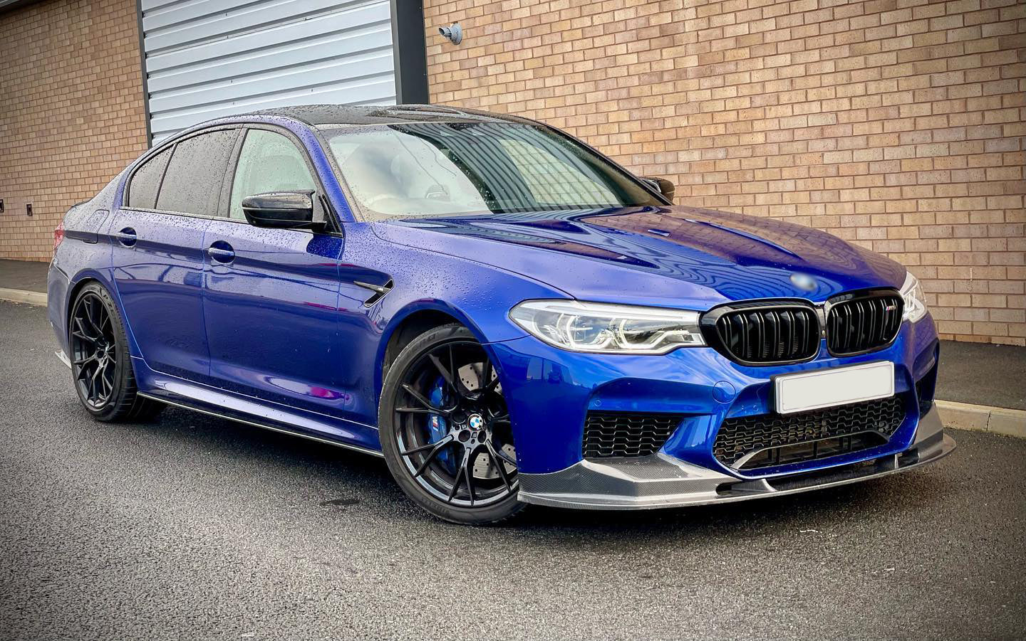 F90 M5 3D Style Carbon Fiber Front Lip - F90 M5 PRE-LCI