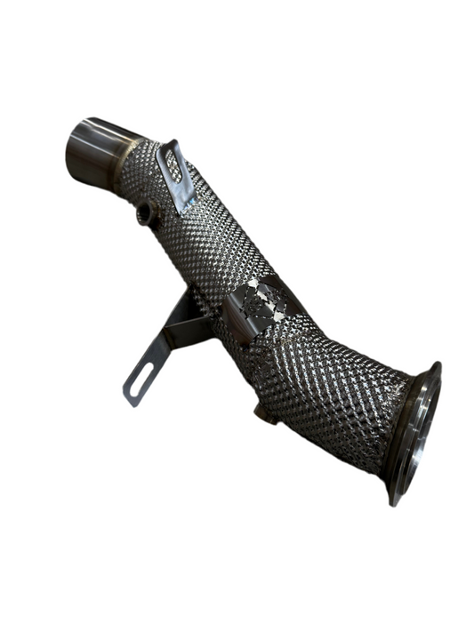 MBS F10 N55 Catless Downpipe - N55 F01, F02 740i, F10, F11, F15, F07 535i F06, F12, F13 640i E70, E71 X5, X6