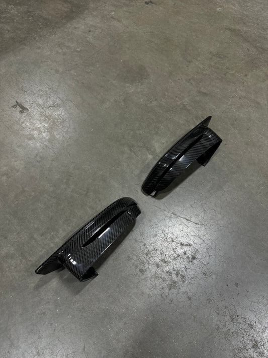 G2X Carbon Fiber M Style Mirror Cover Replacement Set - BMW G20 3-Series G42 2-Series)