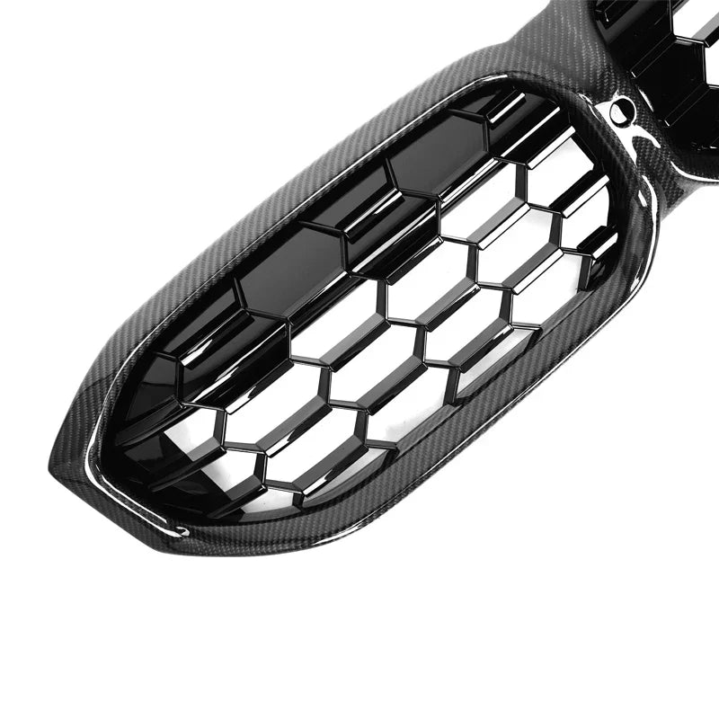 G20 Dry Carbon Fiber Diamond Front Grilles (BMW 3-Series G20/G21/G28 LCI)