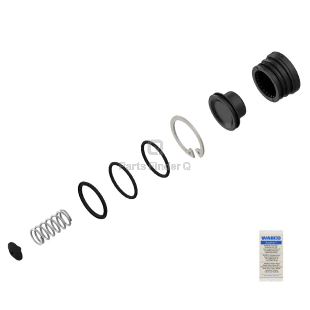 WAB4324709212 | Genuine Wabco® Air Brake Dryer Purge Valve Service Kit