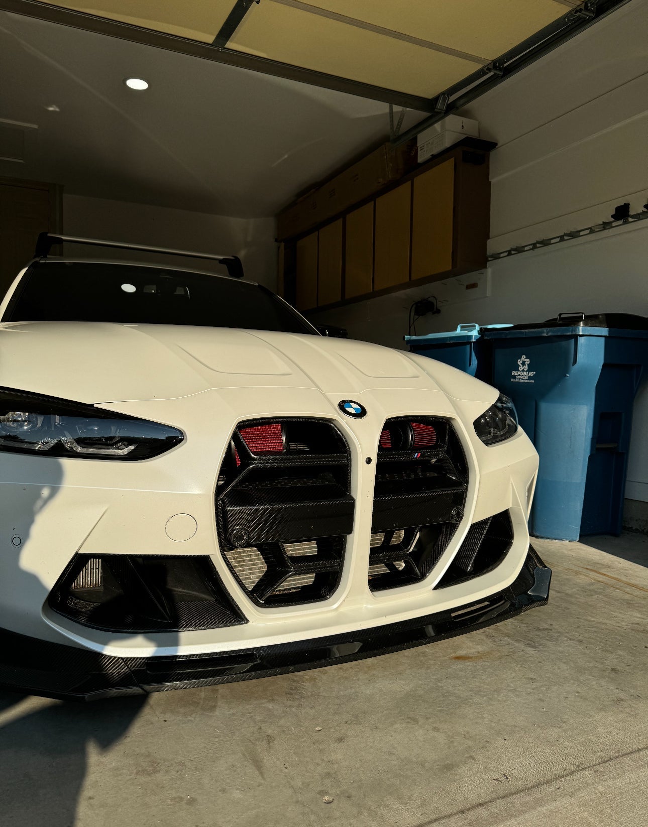 V Style Carbon Fiber 3-Piece Front Lip (BMW G80 M3 | G82/G83 M4)