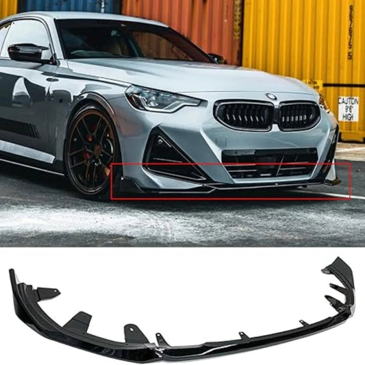 G42 2-Series MP Style Gloss Black Front Lip - G42 Series
