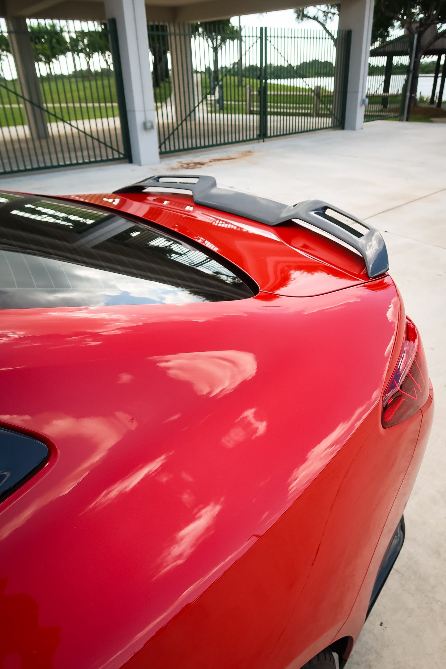 G82 M4 Carbon Fiber V Style Trunk Spoiler - G82 M4 G22 4-Series