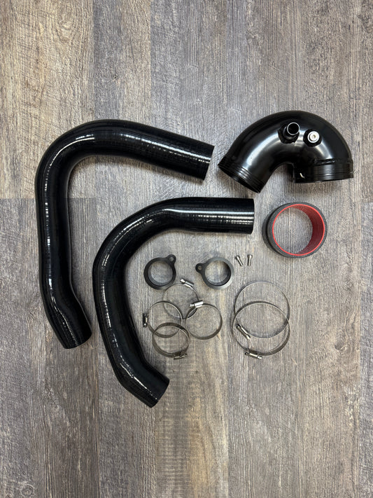 MBS S55 Silicone Charge Pipe + Aluminum J Pipe Kit - F80 M3 F82 F83 M4 F87 M2C