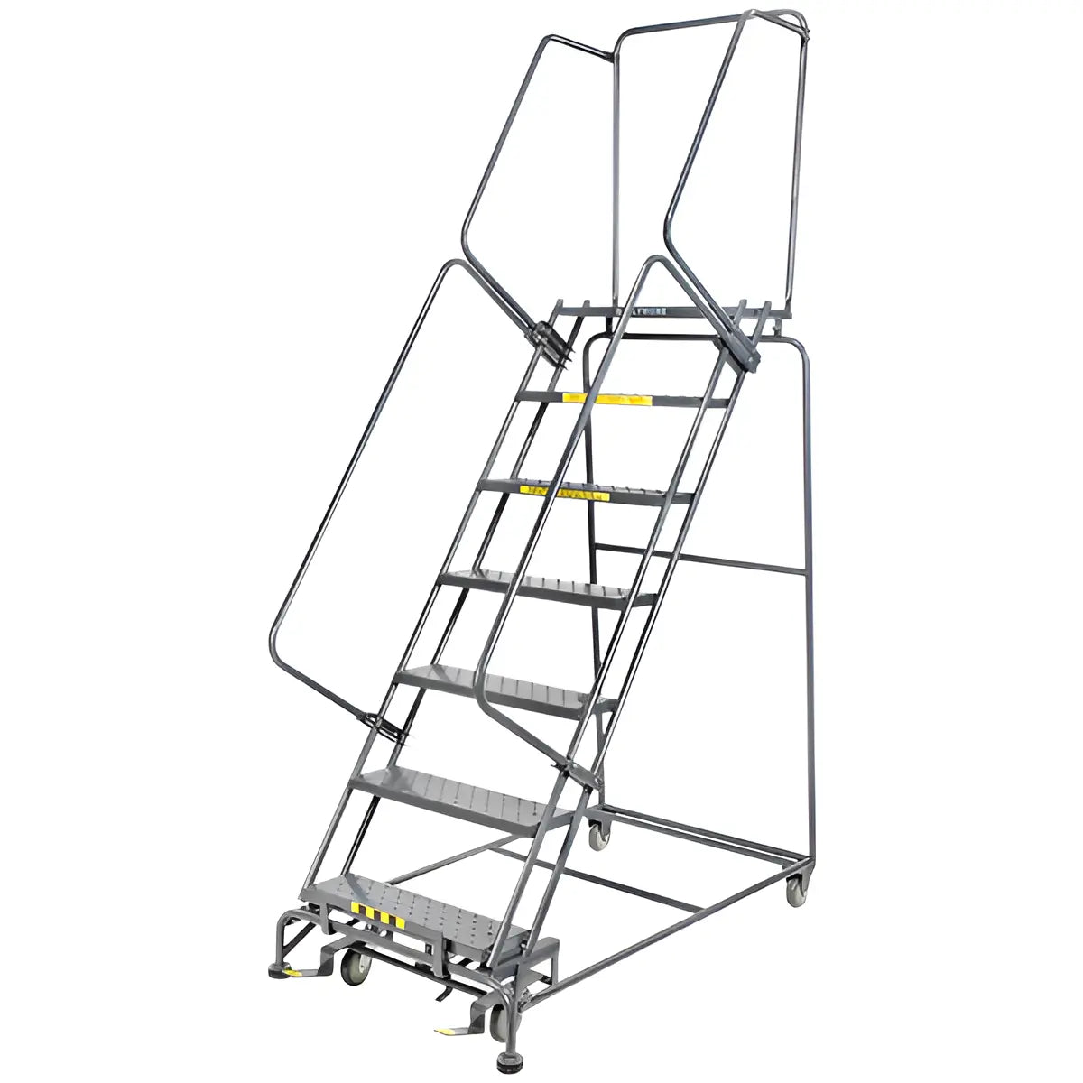 Ballymore M-2000 Series – 7-Step Rolling Safety Ladder | 24" Wide Step