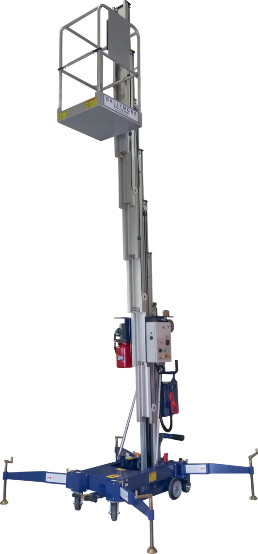 Ballymore BMVL-30 - Mobile Vertical Lift 24” x 27” Platform | 35' Working Height