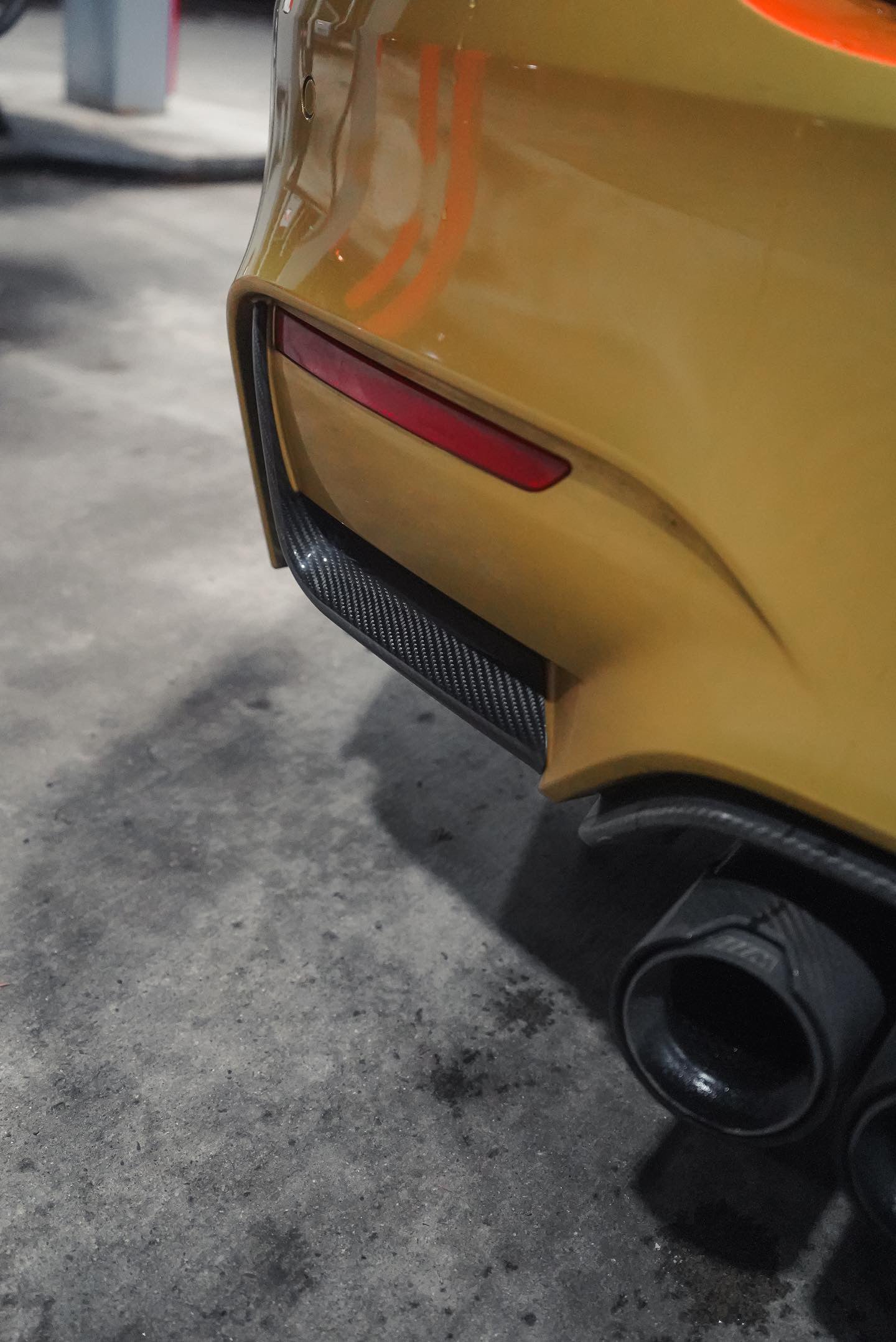 Dry Carbon Fiber OEM Style Rear Bumper Splitters (BMW M3 F80 | M4 F82/F83)