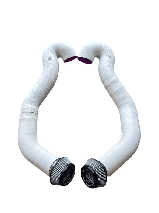 X5M/X6M Silicone Front Mount Intakes - F95 X5M F96 X6M M50i M60i XM