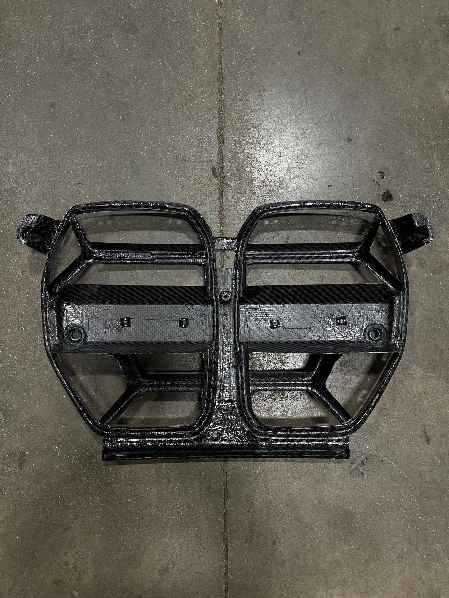 CSL Style Dry Carbon Fiber Front Grille Without ACC (BMW G80/G82/G83 M3/M4) ** PRE-ORDER EST. SHIP EARLY NOVEMBER**