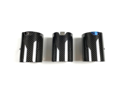 Carbon Fiber Exhaust Tips- Set of 4 (BMW F80 M3 | F82/F83 M4 | F87 M2)