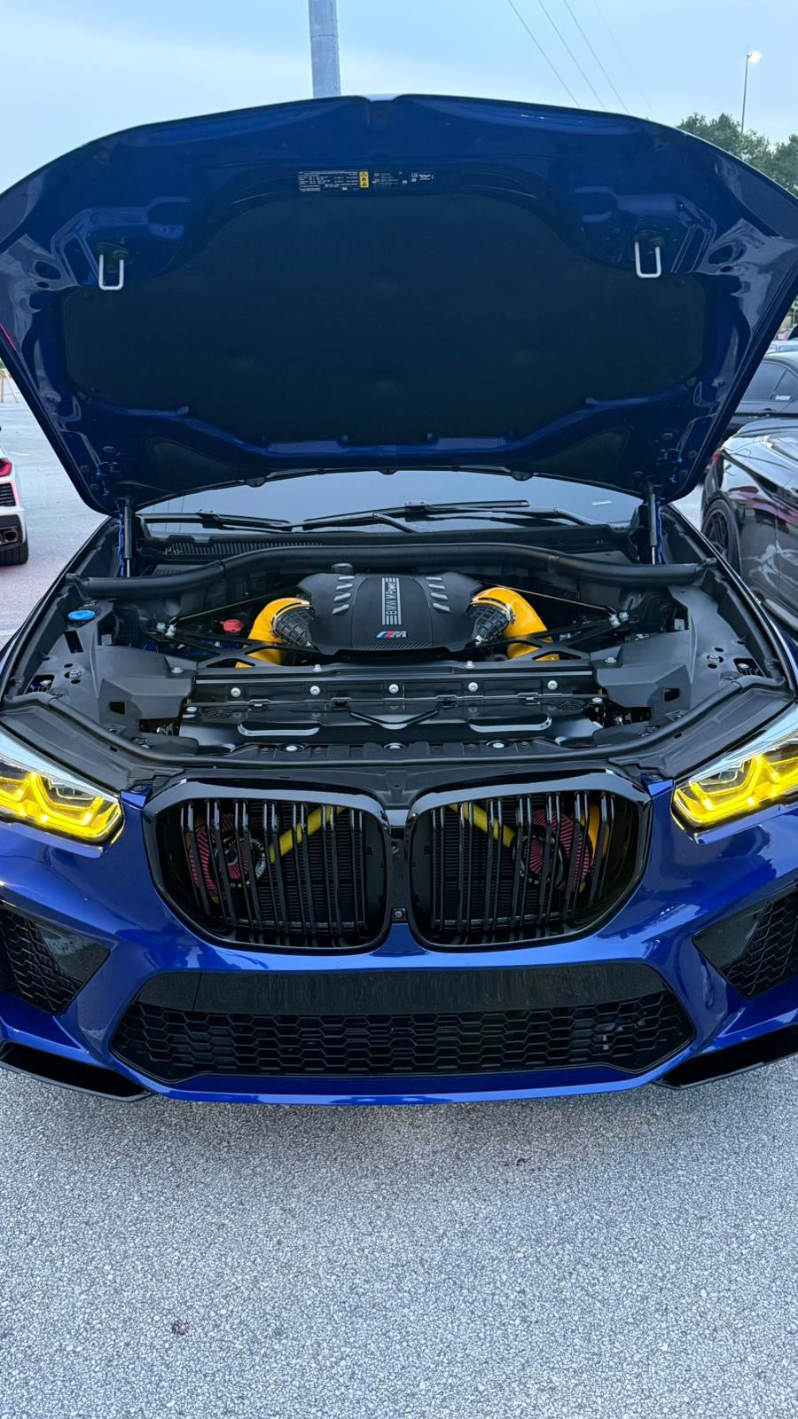 X5M/X6M Silicone Front Mount Intakes - F95 X5M F96 X6M M50i M60i XM