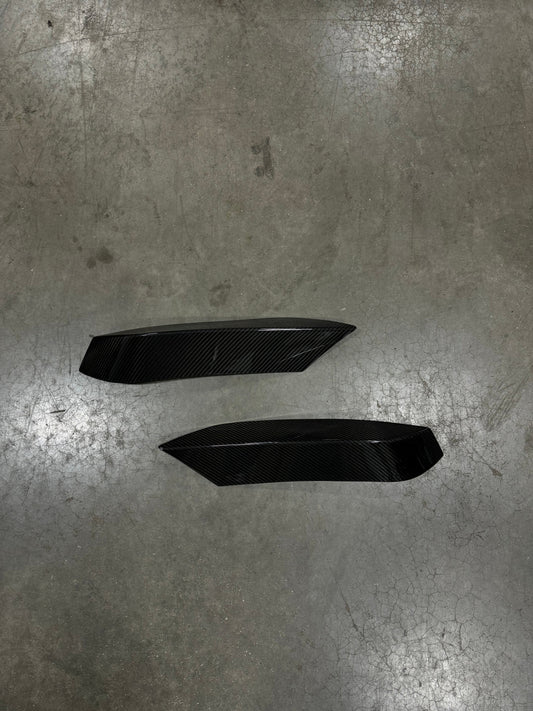 Dry Carbon Fiber OEM Style Front Bumper Upper Trim (BMW M3 F80 | M4 (F82/F83)