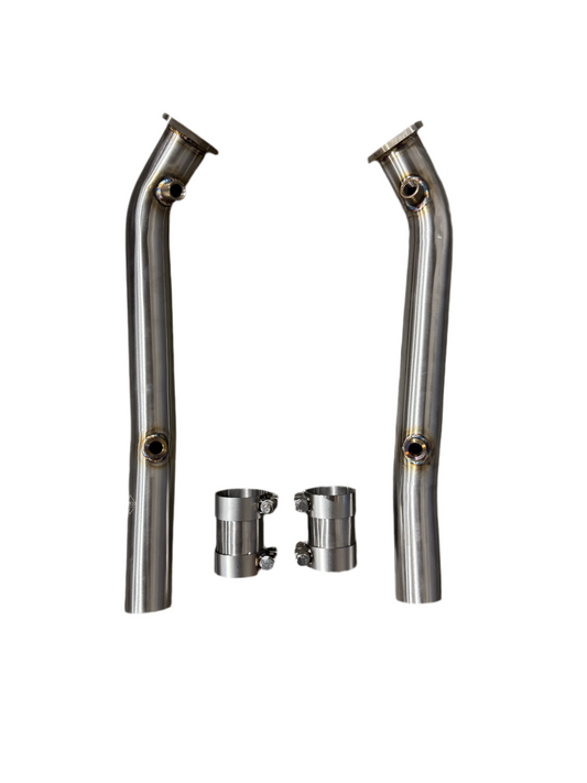 MBS E9X M3 Cat Delete/Test Pipes - E90 E92 E93 M3