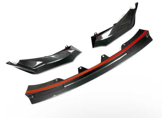 V Style Carbon Fiber 3-Piece Front Lip (BMW G80 M3 | G82/G83 M4)