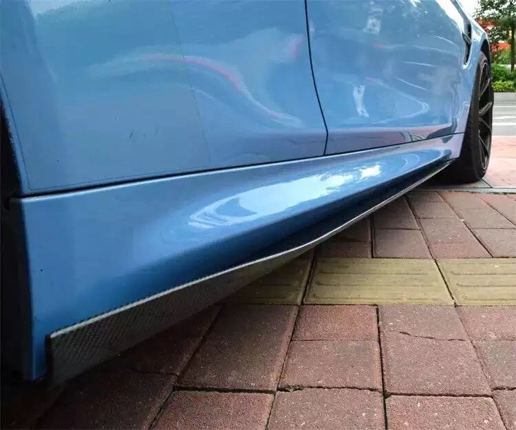 F82 M4 Carbon Fiber Wing Side Skirts - F82 F83 M4