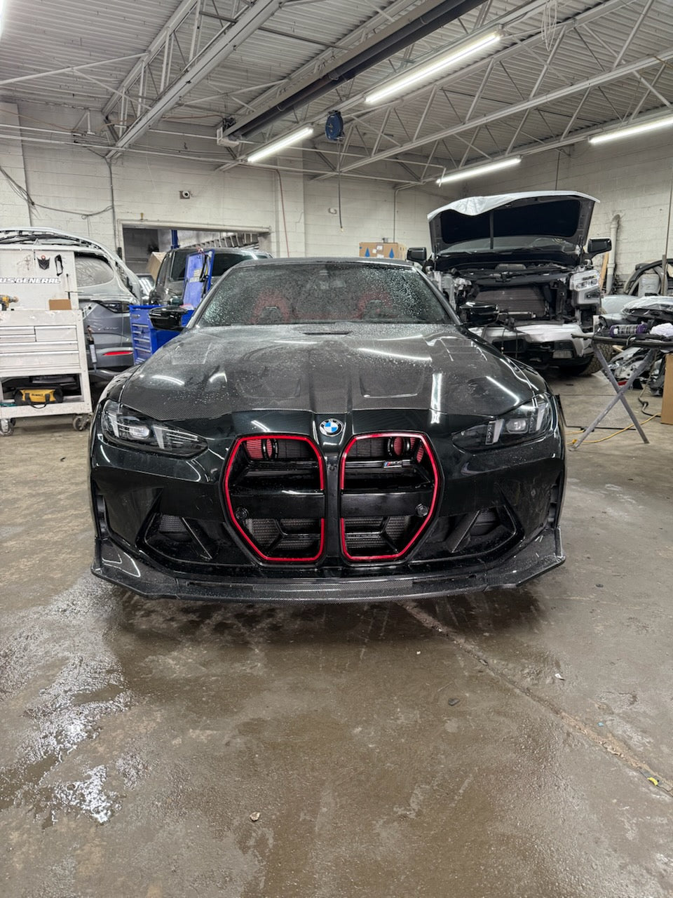 S58 G8X Carbon Fiber Front Mount Intakes - BMW G80 M3 G82 G83 M4 G87 M2