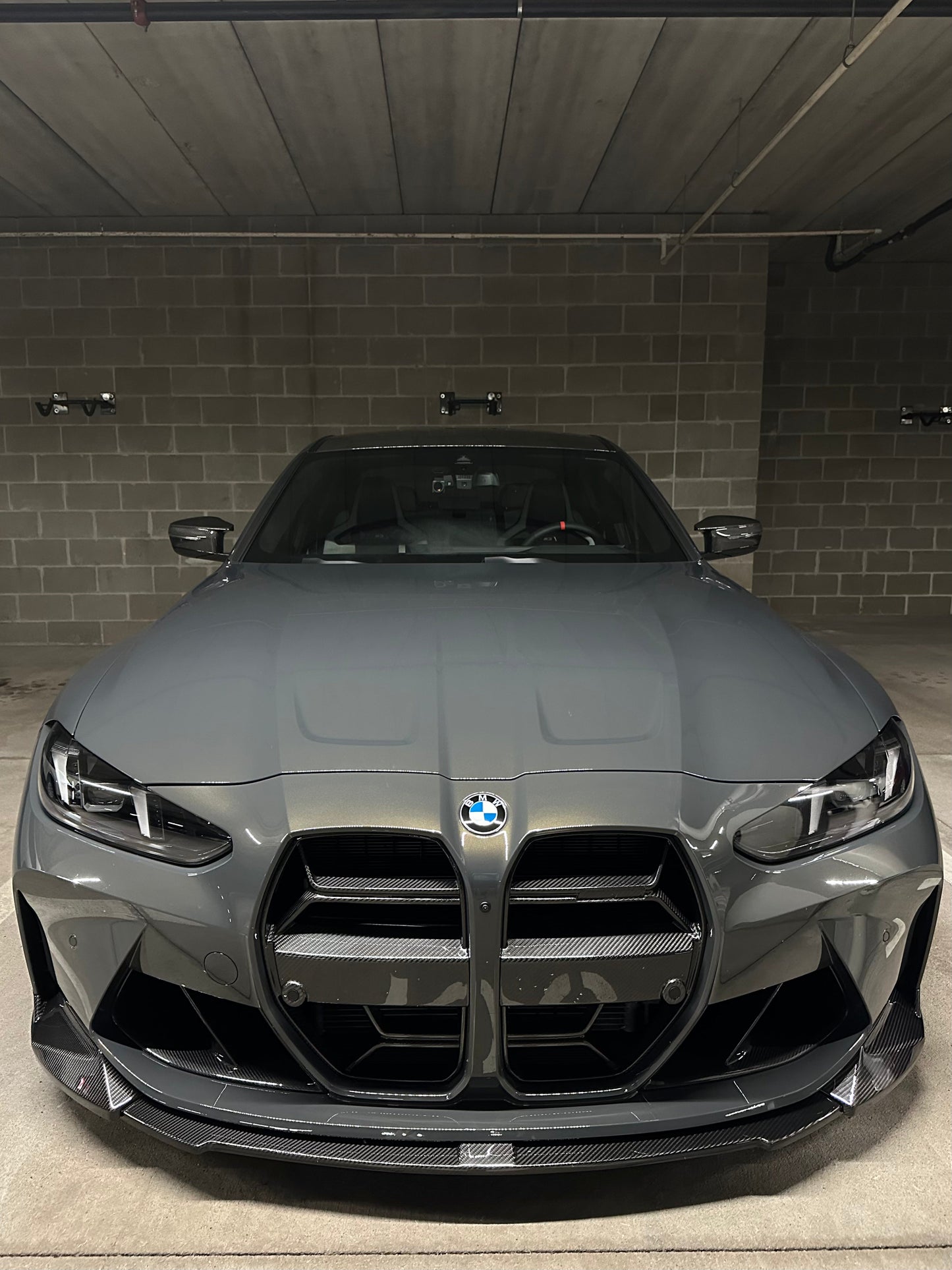 G8X M3/M4 Dry Carbon Fiber V1 Performance Front Lip - G80 M3 G82 G83 M4
