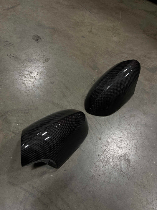 Dry Carbon Fiber Direct Replacement Mirror Covers (BMW E9X M3 / E82 1M)