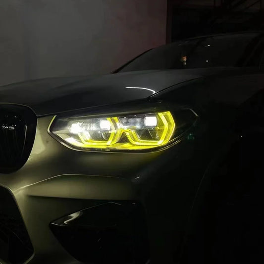 X3/X4/X3/X4M Yellow Headlight DRL Modules - BMW X3/X4/X3/X4M G01/G02/F97/F98 G08
