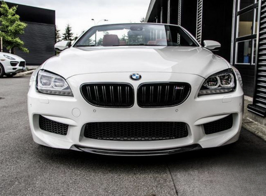 F06 M6 Dry Carbon Fiber Center Front Lip - BMW F06 F12 F13 M6