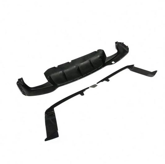 F90 M5 3D Style Carbon Fiber Rear Diffuser - F90 M5
