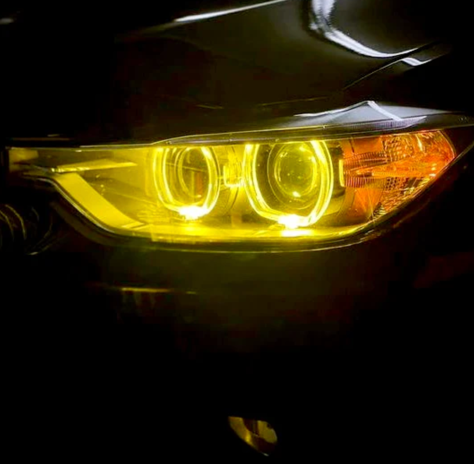 F30 PRE LCI Xenon Headlight Yellow DRL Modules - F30 3-Series