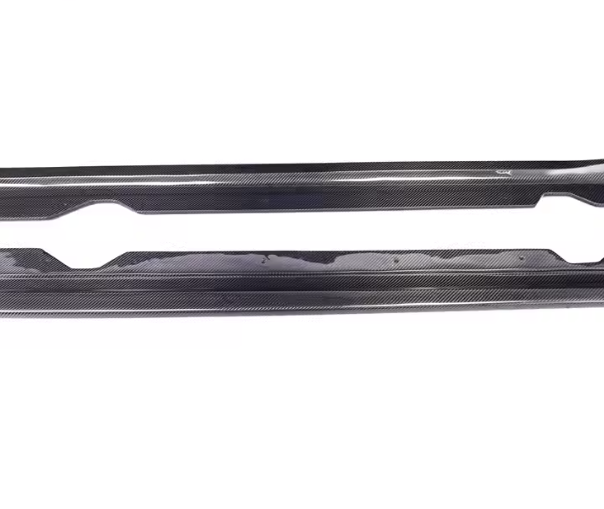 G22 Carbon Fiber MAX Style Style Side Skirts - G22 G23 4-Series M SPORT