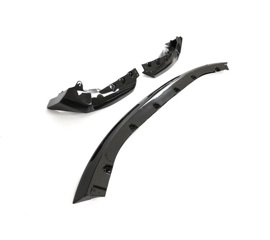 G8X M3/M4 Performance V3 Dry Carbon Fiber Front Lip 3 Piece - G80 M3 G82 G83 M4
