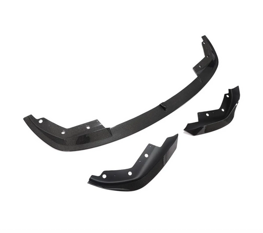 AC Style Carbon Fiber Front Lip 3pc (G20 3-Series Pre LCI)