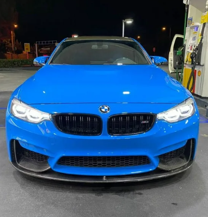 Carbon Fiber M-Performance Style Front Lip W/Splitters (F80 M3 | F82/F83 M4)