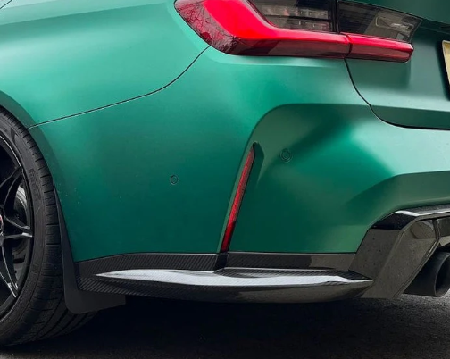 OEM Style Dry Carbon Fiber Rear Splitter (BMW G80 M3)
