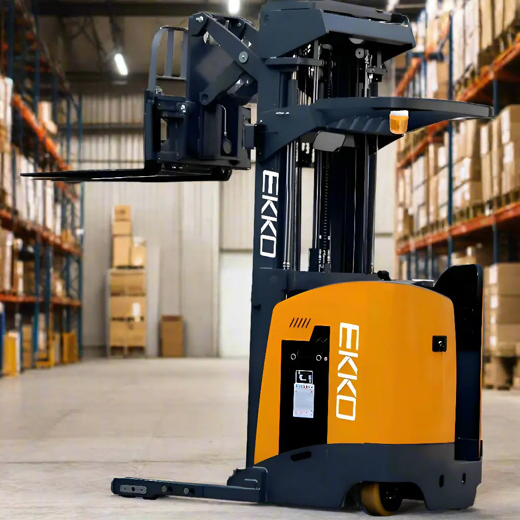 EKKO EK18RR | Stand-Up Reach Truck | 4000 lb Cap.| 275" Lift Height