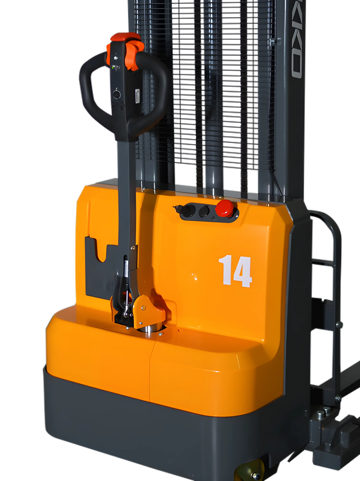 EKKO EB14C-138 | Electric Pallet Stacker | 138" Lift, 3000 lbs