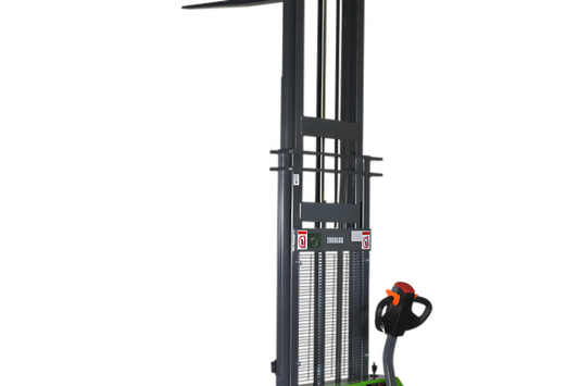 EKKO EB14C-138Li | Electric Pallet Stacker | 138" Lift, 3000 lbs