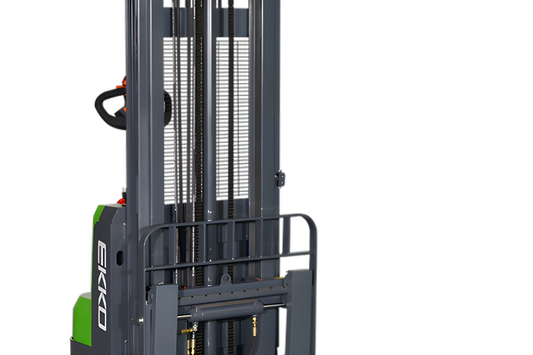 EKKO EB14C-118Li | Electric Pallet Stacker | 118" Lift, 3000 lbs