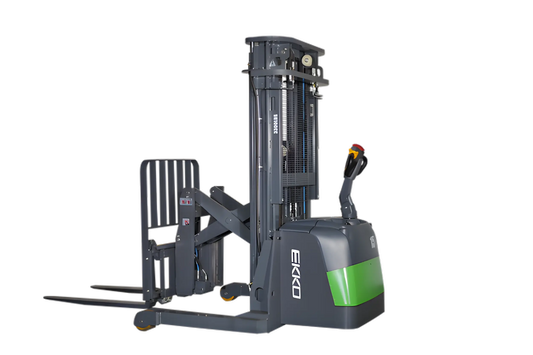 EKKO ER15-177Li | Lithium Walkie Reach Truck | 3300 lb Cap.| 177" Height