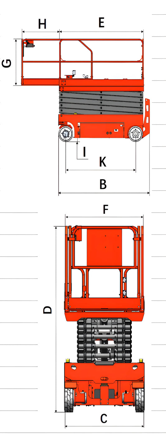 EKKO ES80E | Aerial Work Platform | Lift Height 26.2' (315'')