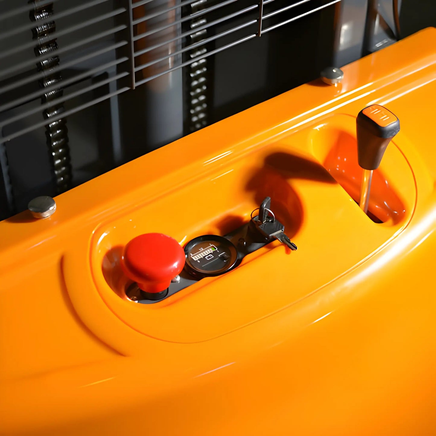 EKKO EA15A-138 | Semi-Electric Pallet Stacker | 3300 lbs 138″ Lift