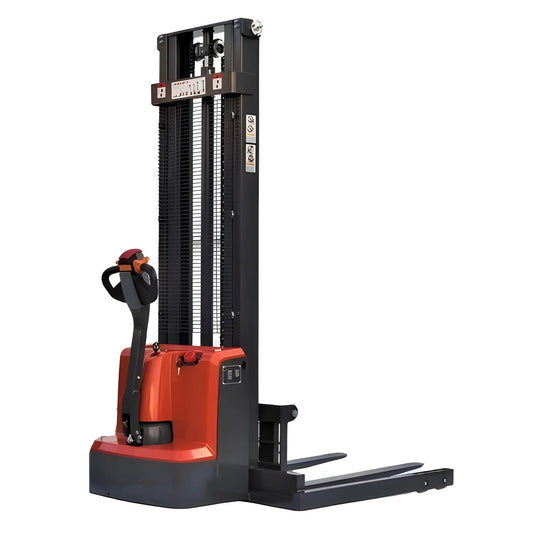 Majorlift SFE33-138 | Electric Pallet Stacker | 138" Lift, 3300 lbs