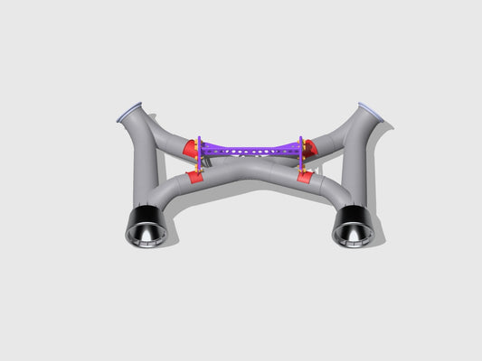 GT4RS Clubsport Header and Mega Crack Pipe Exhaust