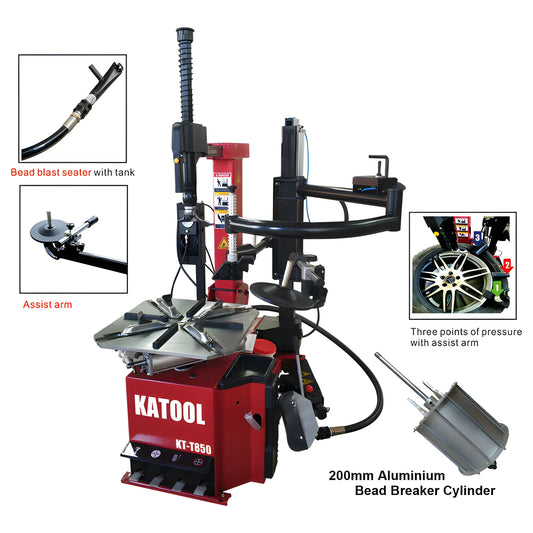 Katool | Combo | Tire Changer and Wheel Balancer | KT-T850+KT-B760