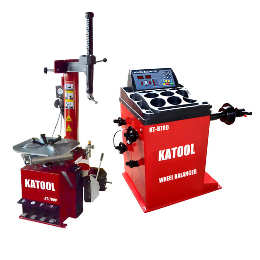 Katool | Combo | Tire Changer and Wheel Balancer | KT-T800+KT-B700