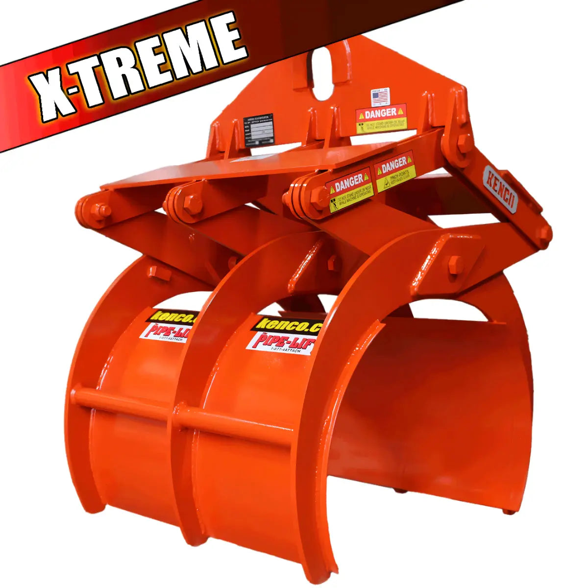 Kenco PL34C18T258 | X-Treme Concrete Pipe-Lift | 3400 lbs