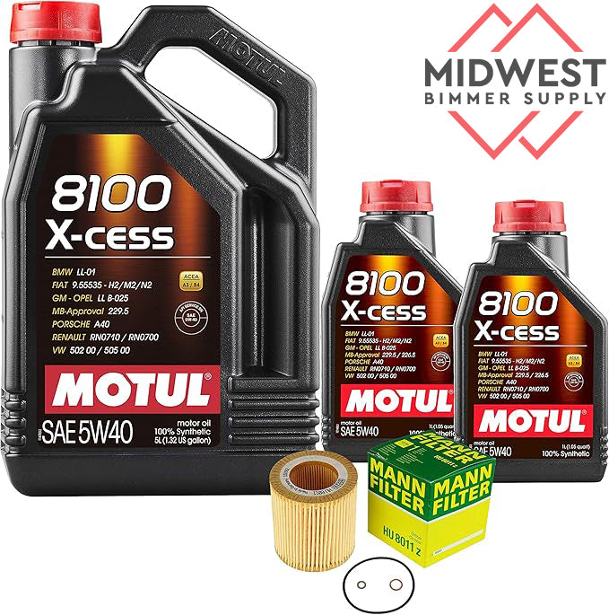 S55 F8X Motul Oil Change Kit - F80 M3 F82 F83 M4 F87 M2C