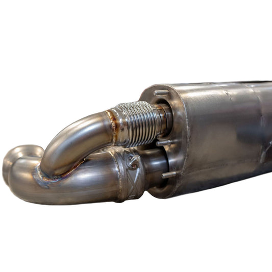 Pre-Owned GT3 321 Side Muffler Deletes for 997/991