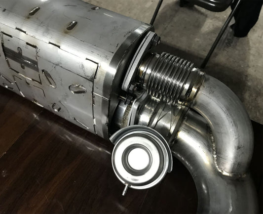 Pre-Owned GT3 321 Side Muffler Deletes for 997/991